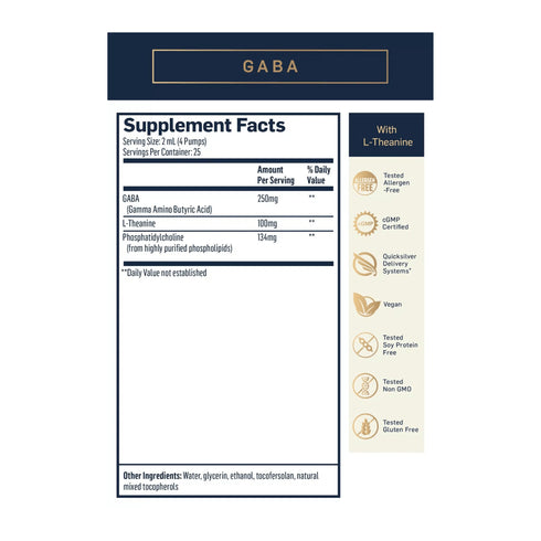 Liposomal GABA+L-theanine|Fyrir slökun og hugarró